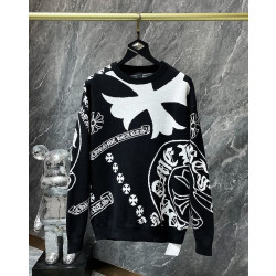 CHROME HEARTS 크롬하츠 7045 올오버 자카드 모노그램 니트