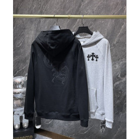 CHROME HEARTS 크롬하츠 7051 세메터리 크로스 패치 후드