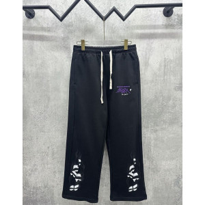 CHROME HEARTS 크롬하츠 7078 매티 보이 스파크 더 하트 플레이 플레임 스웨트 팬츠