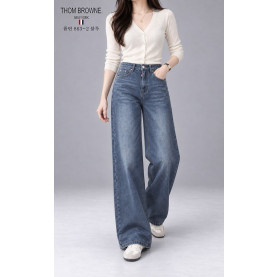 THOM BROWNE 톰브라운 통 부츠 와이드 (863-2)