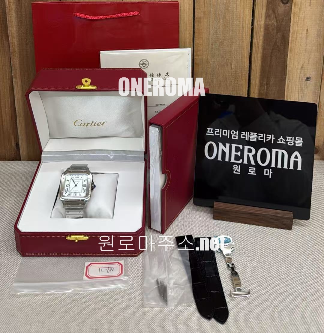 백*원 고객님 까르띠에 산토스 39MM
