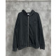 CHROME HEARTS 크롬하츠 크로스 아플리케 워싱 후드 집업 자켓